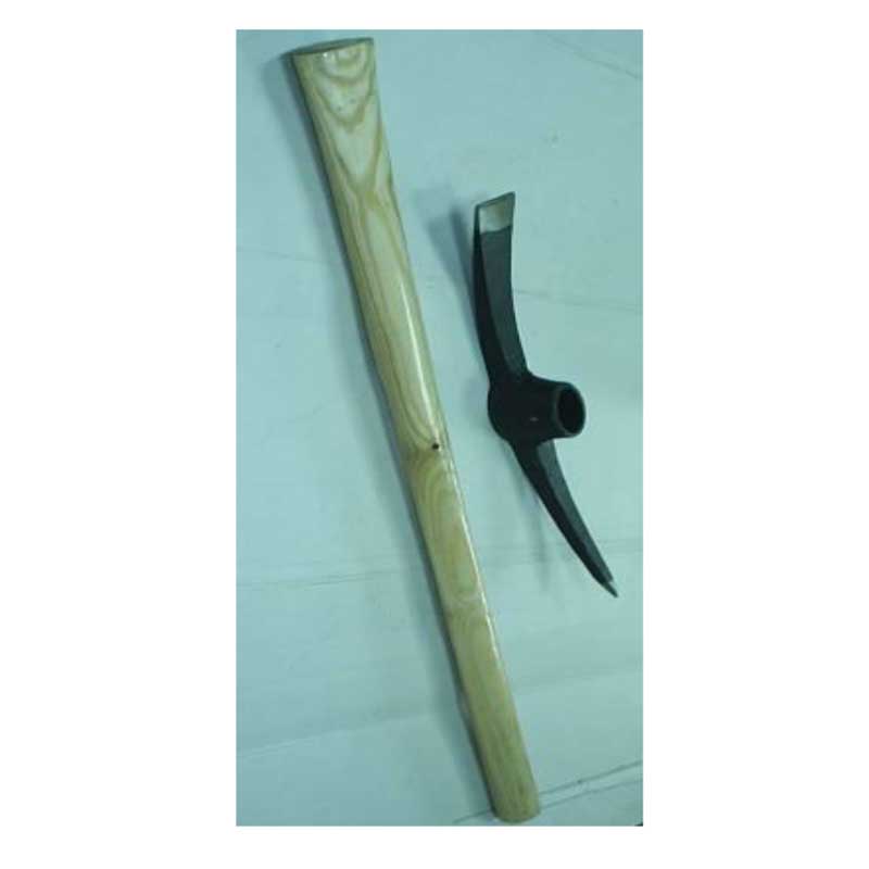PICK HEAD WITH WOODEN HANDLE