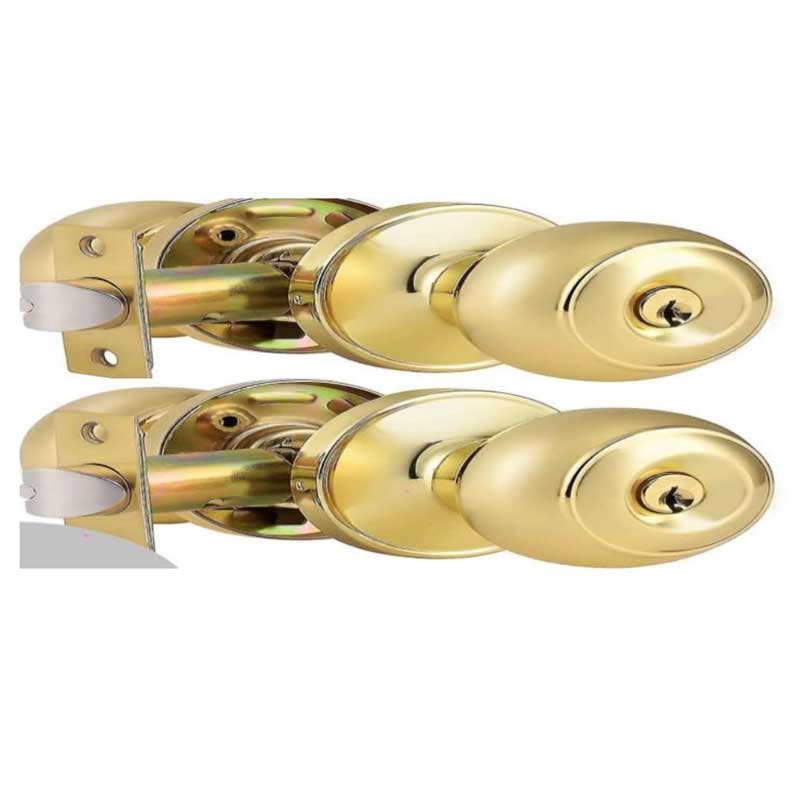 ENTRANCE LOCK 60MM GOLDEN COLOR