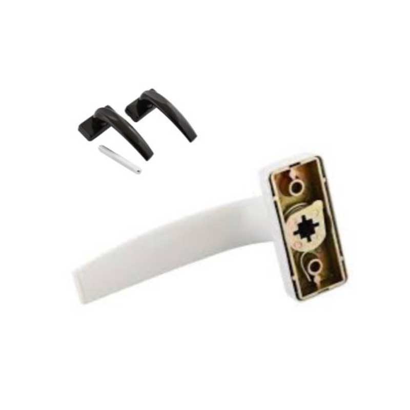 ALUMINUM DOOR HANDLE 2 SCREWS