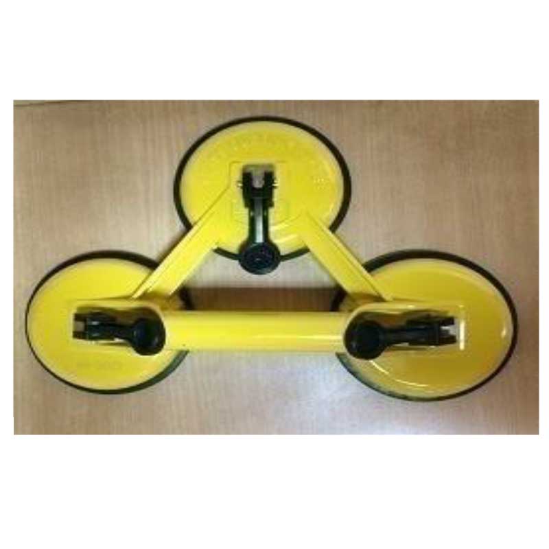 GLASS SUCTION PLATE THREE CLAWS