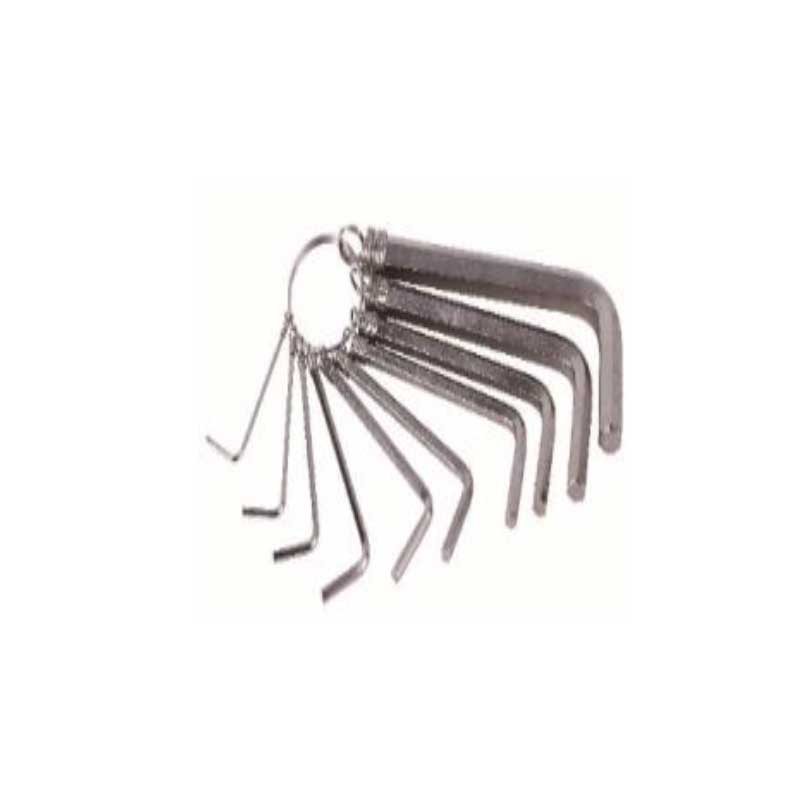 Key Ring Hex Key Spanner 10pcs