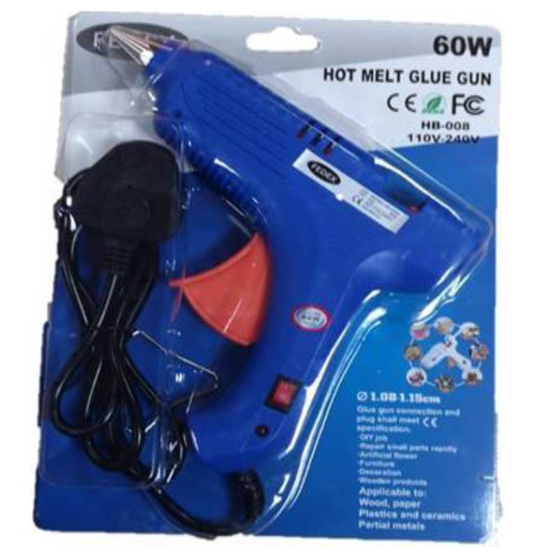 GLUE GUN H/D 60W ZINC NOZZLE