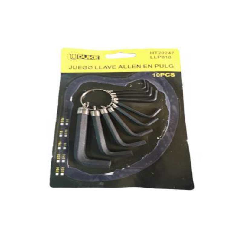 HEX KEY 10pcs.SET 1.5-10MM