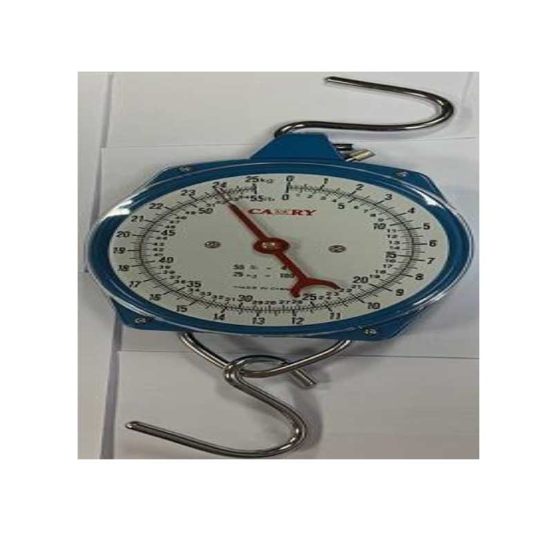 HANGING SCALE DIAL SPRING 25KG CAPACITY