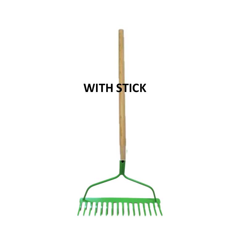 16T STEEL GARDEN RAKE