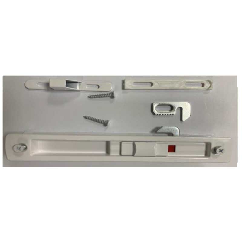 WINDOW LOCK WHITE DOUBLE - SIDE LOCK