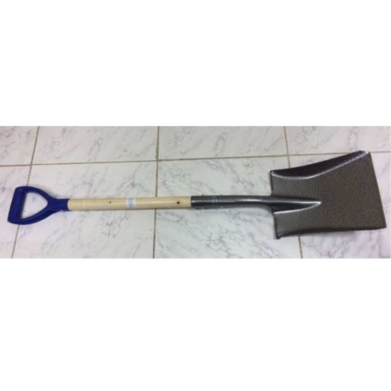 MEDUIM SHOVEL WOODEN HANDLE SQUARE D GRIP