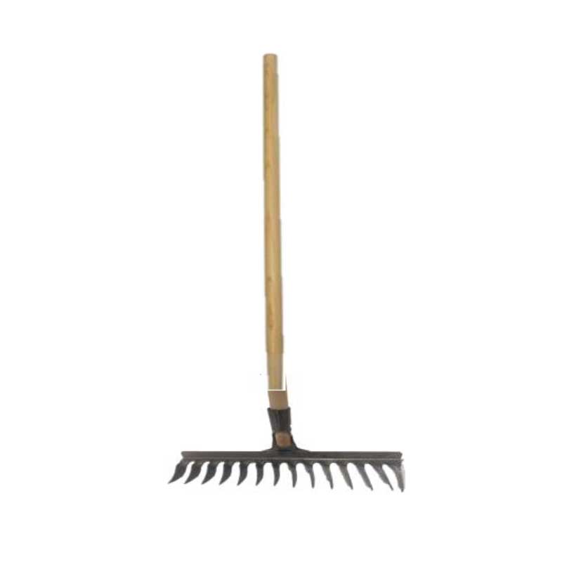 14T GARDEN RAKE TWISTED GREY