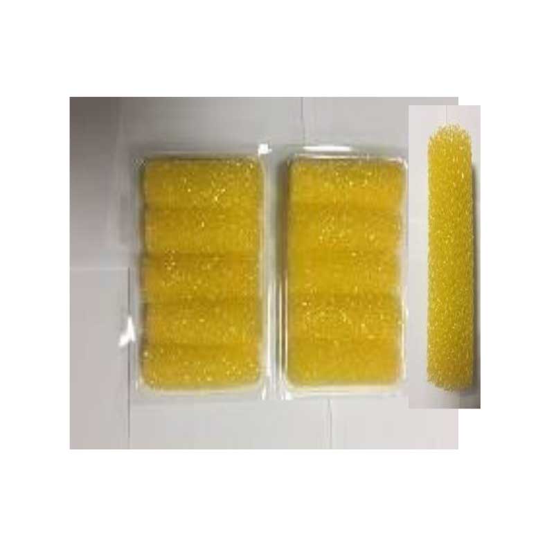 4' YELLOW SPONGE MINI ROLLER SLEEVE