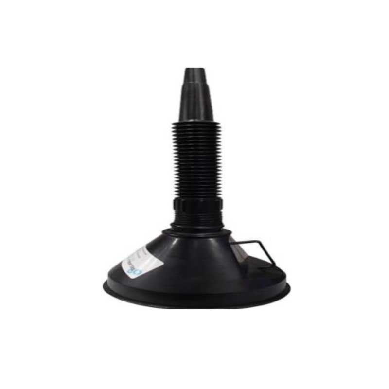 BIG PLASTIC FUNNEL 16.50CM(BLACK) 