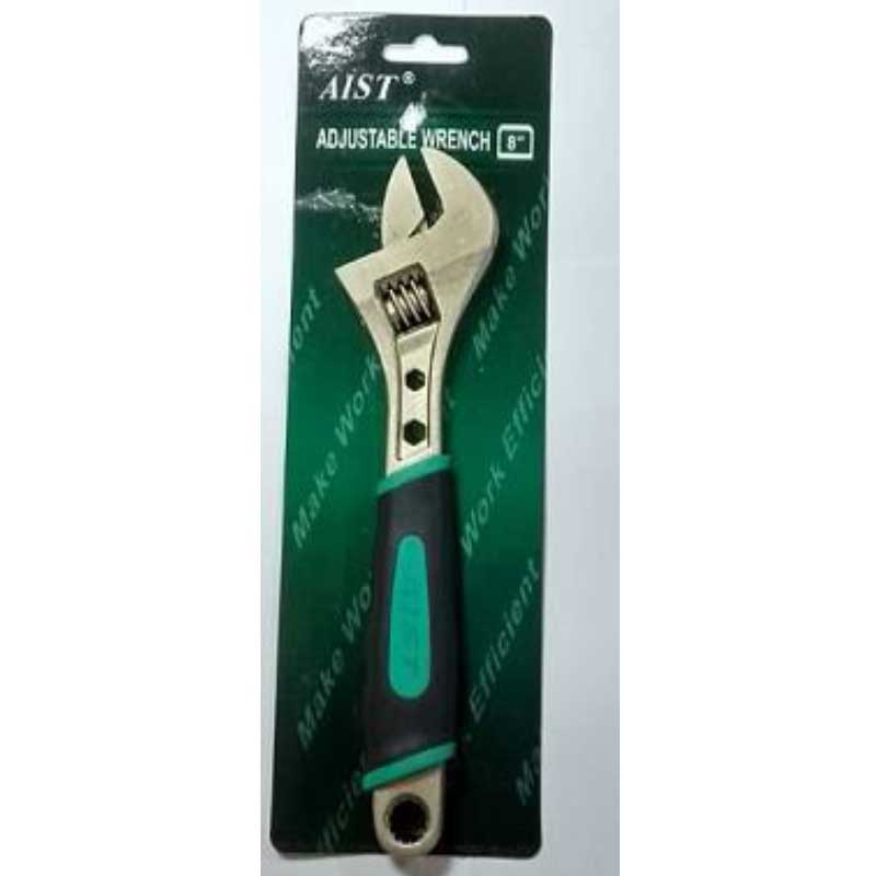 Adjustable Wrench w/Dual Color Handle(blister card)