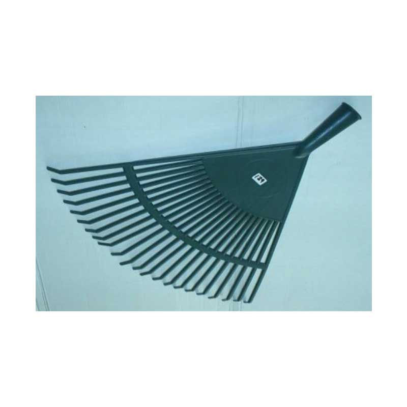 PLASTIC RAKE HEAD 22T WITH WOODEN HANDLE