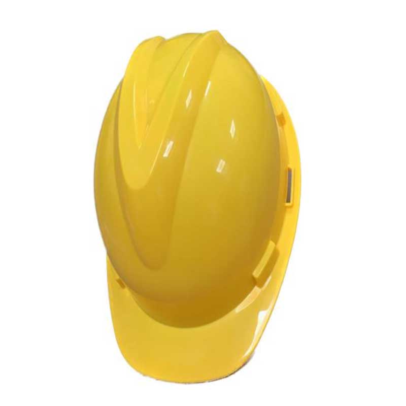 Safety Helmet heavy duty Yellow color pure virgin material