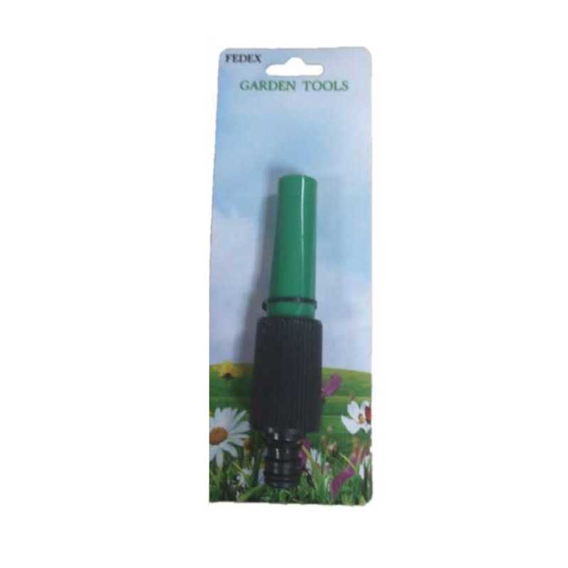 ADJUSTABLE HOSE NOZZLE GREEN AND BLACK 