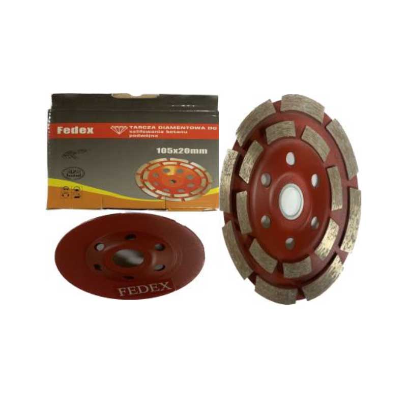 DIAMOND CUP WHEEL DOUBLE ROW