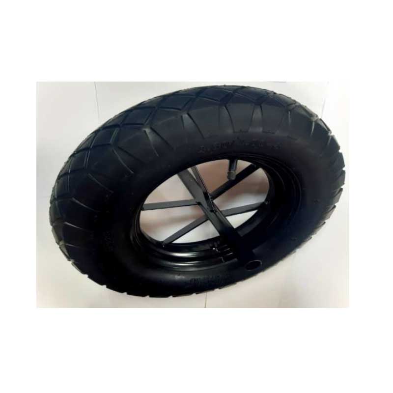 SPARE TYRE FOR WHEEL BARROW AIR 4.00-8 (FLAT) 