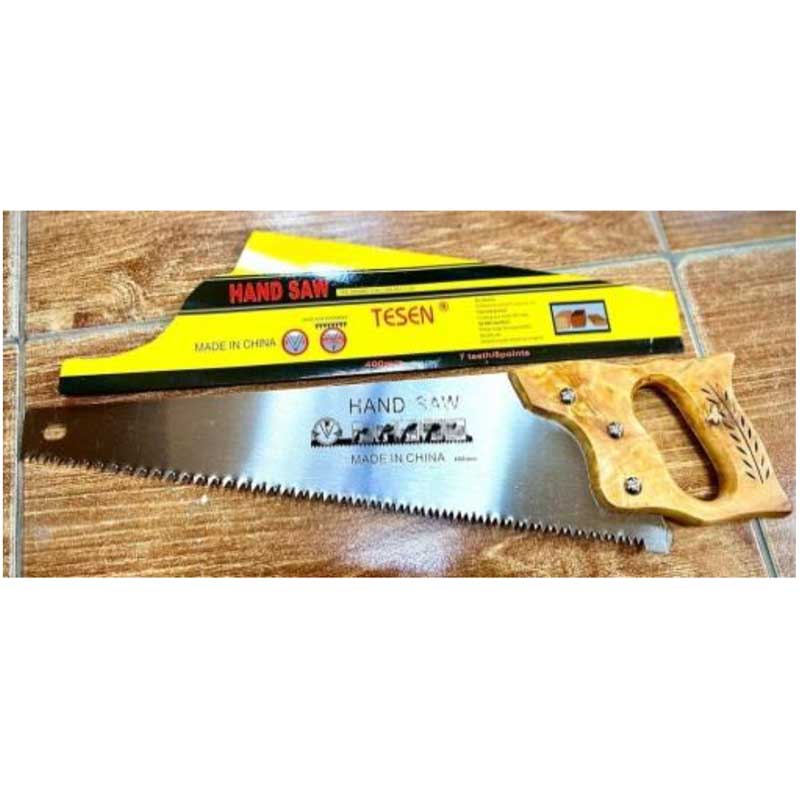 HAND SAW WOODEN HANDLE