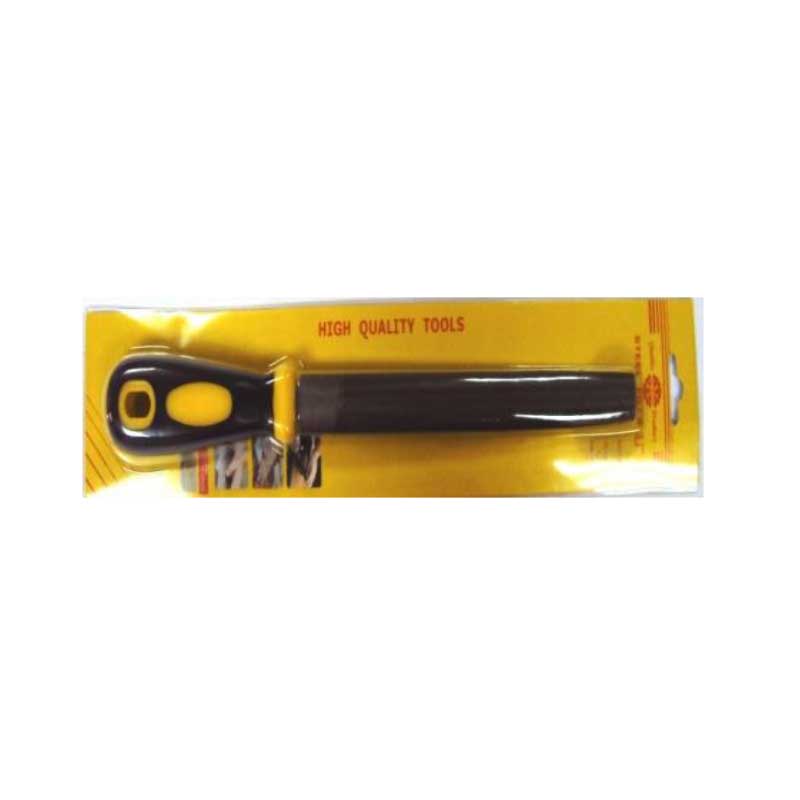 SINGLE STEEL FILE (HALF-ROUND)