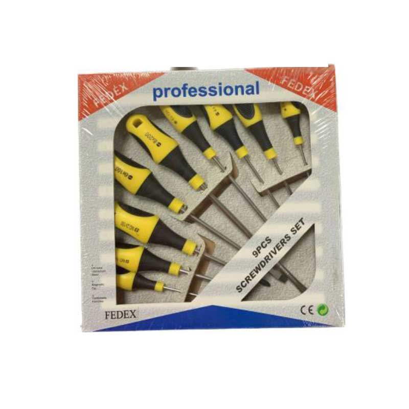 9PCS SCREWDRIVER SET
