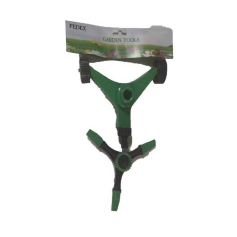 THREE-ARM SPRINKLER & SEATING WITH WHEELS